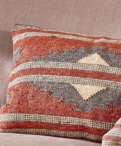 Nkuku New Arrivals Kutha Kilim Cushion Cover - Rust 13 Nkuku New Arrivals Kutha Kilim Cushion Cover - Rust