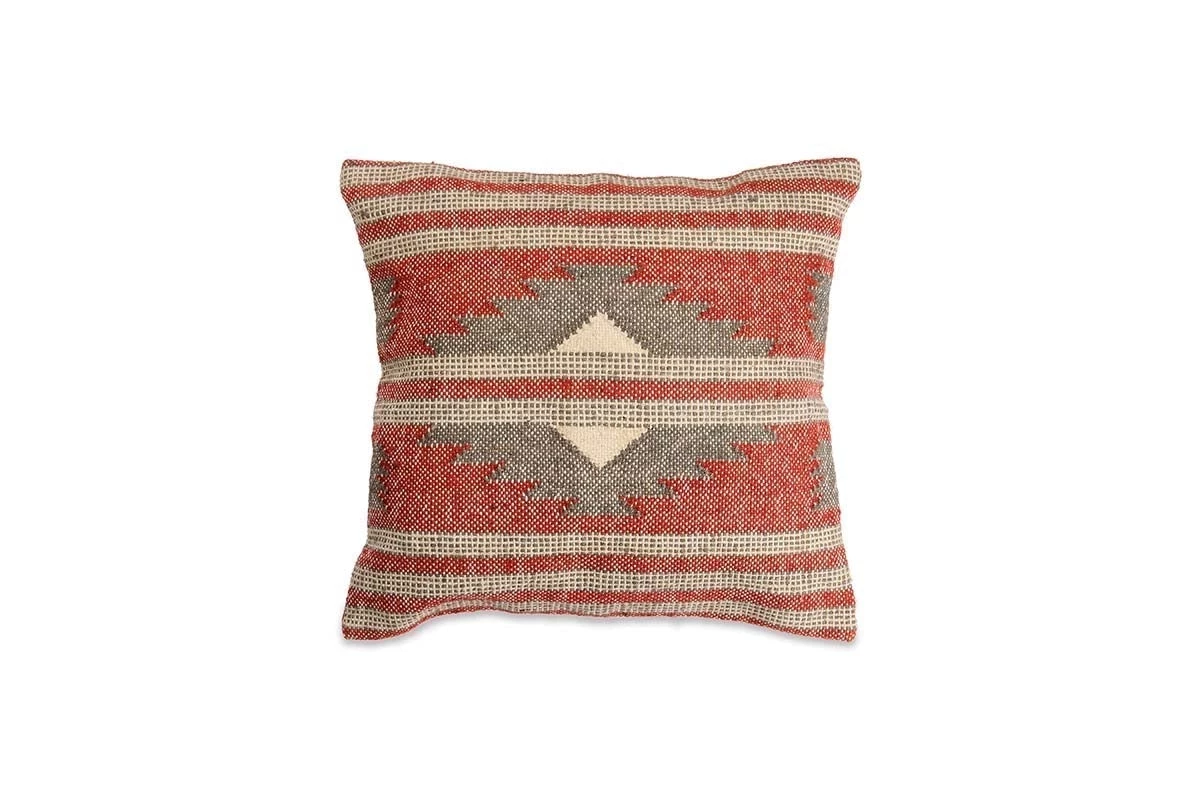 Nkuku New Arrivals Kutha Kilim Cushion Cover - Rust 8 Nkuku New Arrivals Kutha Kilim Cushion Cover - Rust