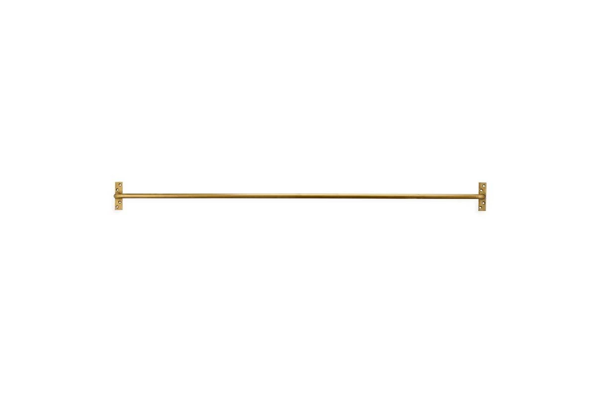 Nkuku Laila Iron Hanging Rail - Brass 7 Nkuku Laila Iron Hanging Rail - Brass