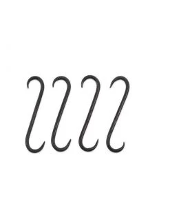 Nkuku Laila Iron S-Hooks (Set Of 4) 9 Nkuku Laila Iron S-Hooks (Set Of 4)