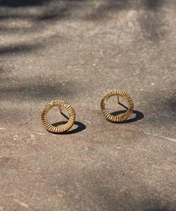 Nkuku Lalia Etched Earrings