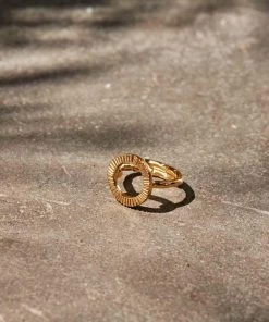 Nkuku sale2022 17 Nkuku Lalia Etched Ring Band