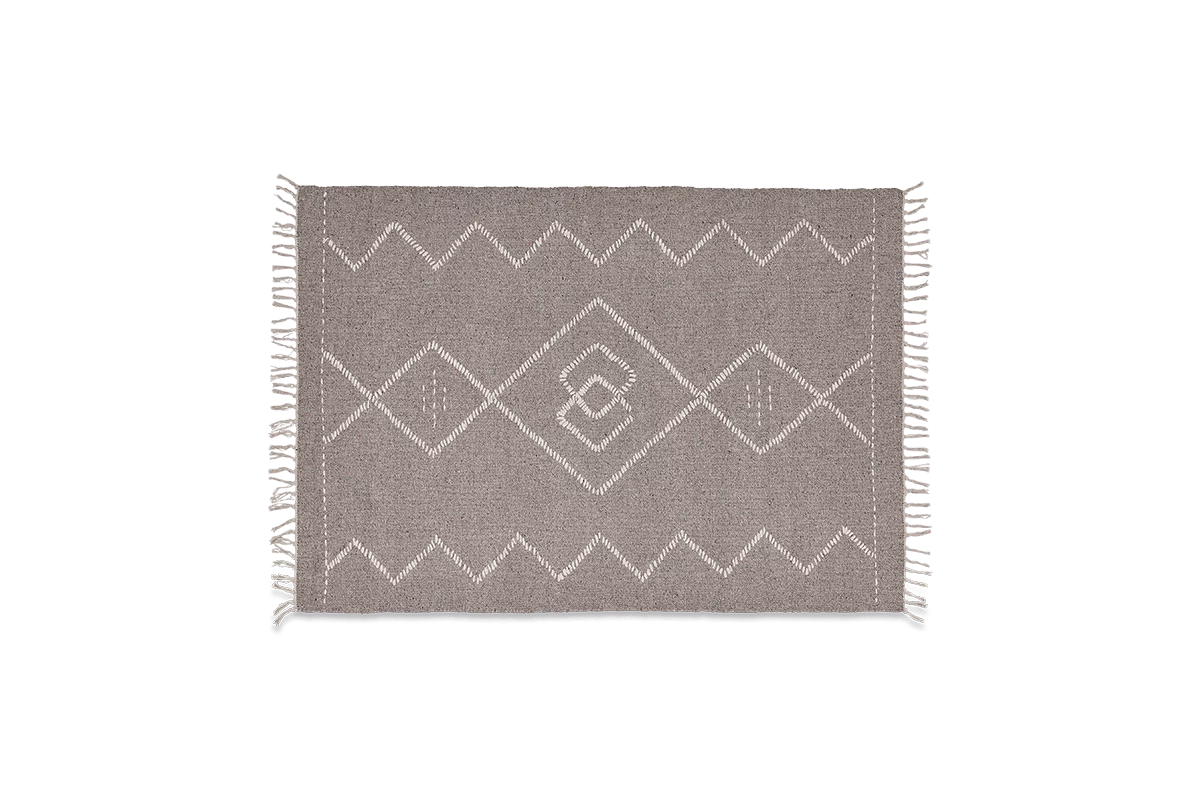 Nkuku Lamandi Recycled Rug - Grey Home Accessories 5 Nkuku Lamandi Recycled Rug - Grey Home Accessories