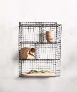 Nkuku Locker Room Shelf - Large Grey