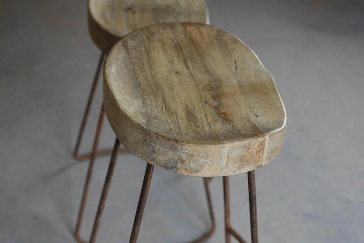 Nkuku Kitchen & Dining Room Loko Stool - Short 6 Nkuku Kitchen & Dining Room Loko Stool - Short