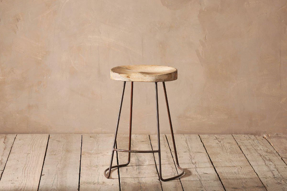 Nkuku Kitchen & Dining Room Loko Stool - Short 3 Nkuku Kitchen & Dining Room Loko Stool - Short