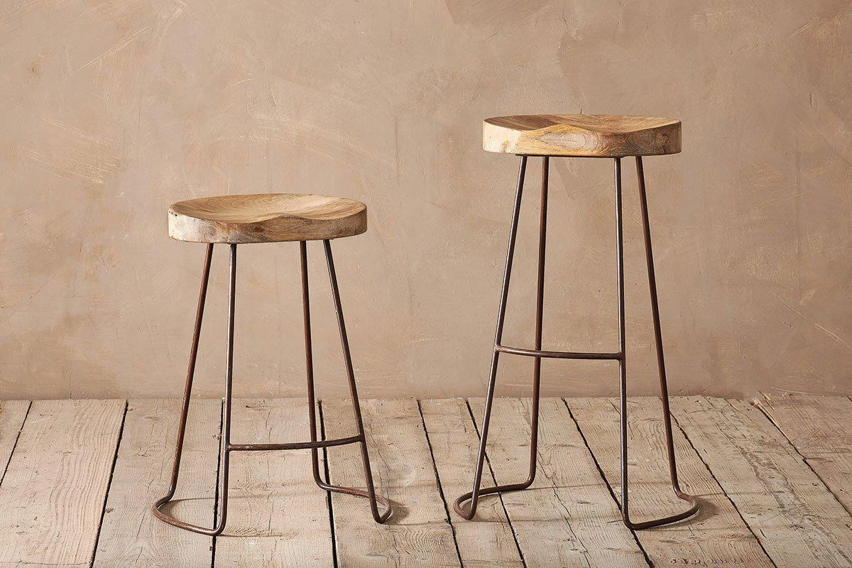 Nkuku Kitchen & Dining Room Loko Stool - Short 4 Nkuku Kitchen & Dining Room Loko Stool - Short