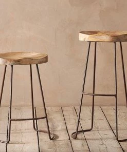 Nkuku Loko Stool - Tall Kitchen & Dining Room