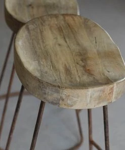 Nkuku Loko Stool - Tall Kitchen & Dining Room