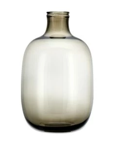 Nkuku Lua Glass Vase - Vintage Brown