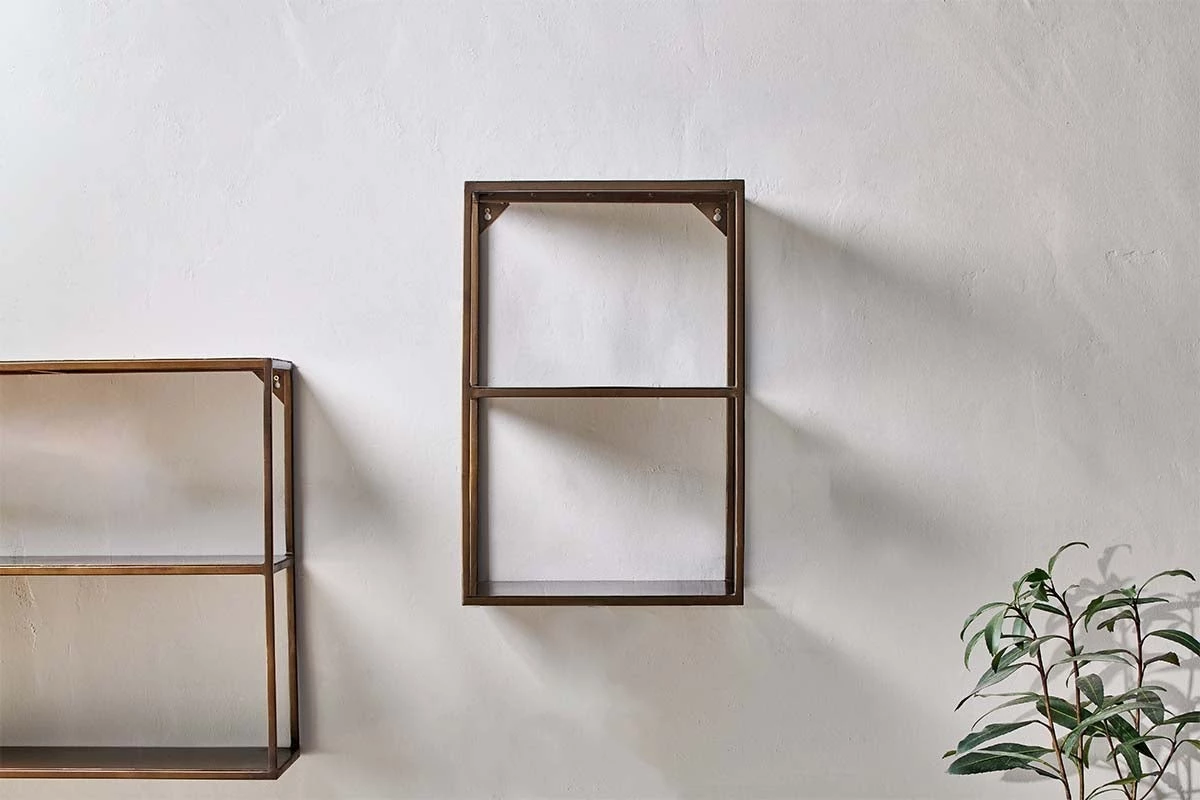 Nkuku Mahi Iron Wall Shelf 5 Nkuku Mahi Iron Wall Shelf