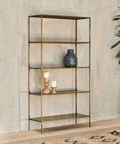 Nkuku Mahi Shelving Unit - Wide