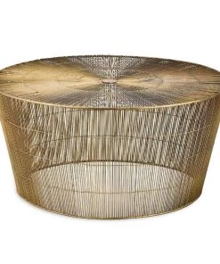 Nkuku Mahua Iron Coffee Table