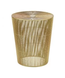 Nkuku Mahua Iron Side Table