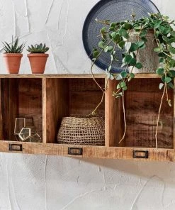 Nkuku Storage & Shelving Makua Wooden Locker Shelf - Small