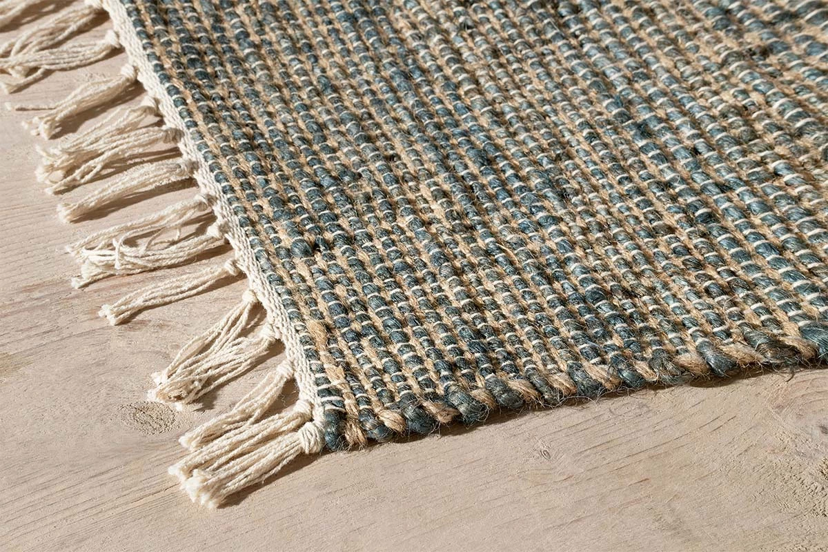 Nkuku Manado Jute & Cotton Runner - Indigo New Arrivals 4 Nkuku Manado Jute & Cotton Runner - Indigo New Arrivals