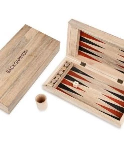 Nkuku Eco-Friendly Gifts Mango Wood Backgammon