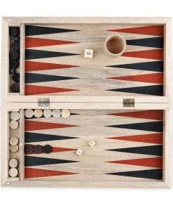 Nkuku Eco-Friendly Gifts Mango Wood Backgammon
