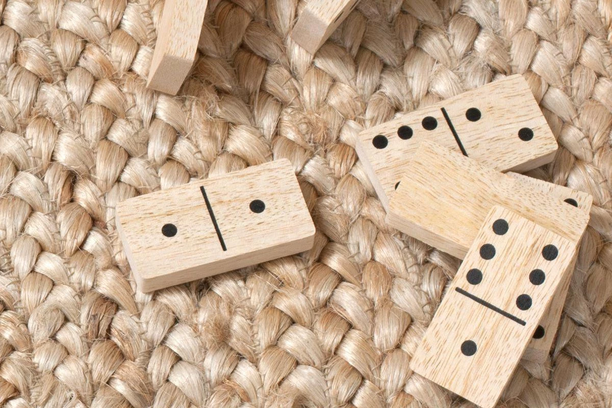 Nkuku Eco-Friendly Gifts Mango Wood Dominoes 4 Nkuku Eco-Friendly Gifts Mango Wood Dominoes