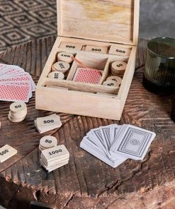 Nkuku Eco-Friendly Gifts Mango Wood Poker Set