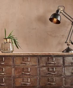 Nkuku Mansu Iron & Mango Wood Cabinet Large