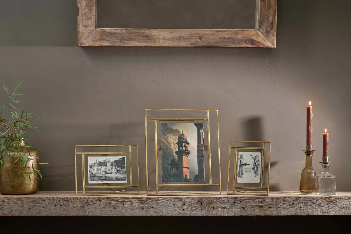 Nkuku Home Accessories Marisa Brass Standing Frame 3 Nkuku Home Accessories Marisa Brass Standing Frame