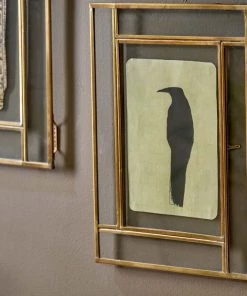 Nkuku Marisa Brass Wall Hung Frame 10 Nkuku Marisa Brass Wall Hung Frame