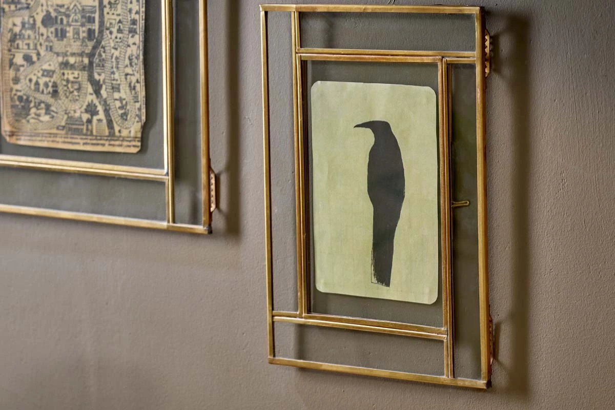 Nkuku Marisa Brass Wall Hung Frame 5 Nkuku Marisa Brass Wall Hung Frame