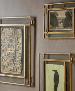 Nkuku Marisa Brass Wall Hung Frame