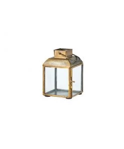 Nkuku Maro Brass Lantern - Small Home Accessories 7 Nkuku Maro Brass Lantern - Small Home Accessories