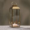 Nkuku Maro Brass Lantern - Tall Home Accessories