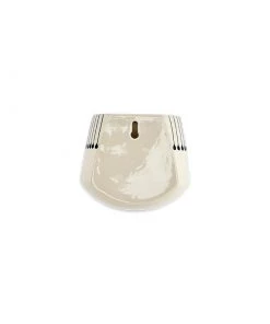 Nkuku Matamba Ceramic Wall Hung Planter - Black Matchsticks Home Accessories