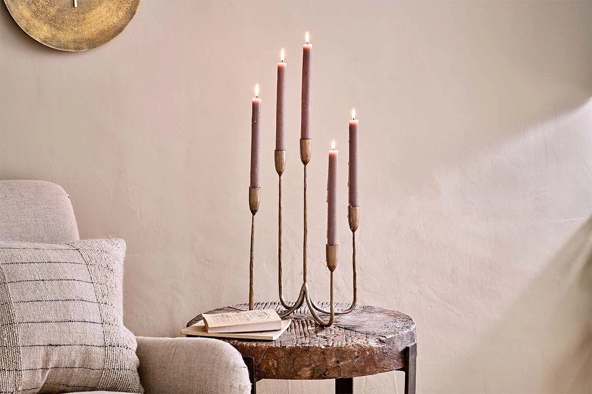 Nkuku Home Accessories Mbata Cluster Candelabra 4 Nkuku Home Accessories Mbata Cluster Candelabra