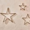 Nkuku Meru Brass Star - Antique Brass Home Accessories