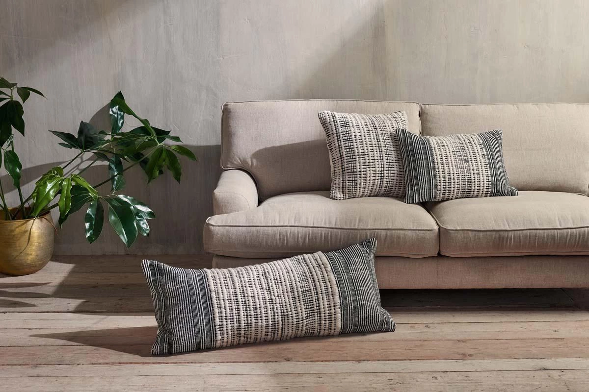 Nkuku Home Accessories Mika Recycled Cushion Cover - Long 4 Nkuku Home Accessories Mika Recycled Cushion Cover - Long