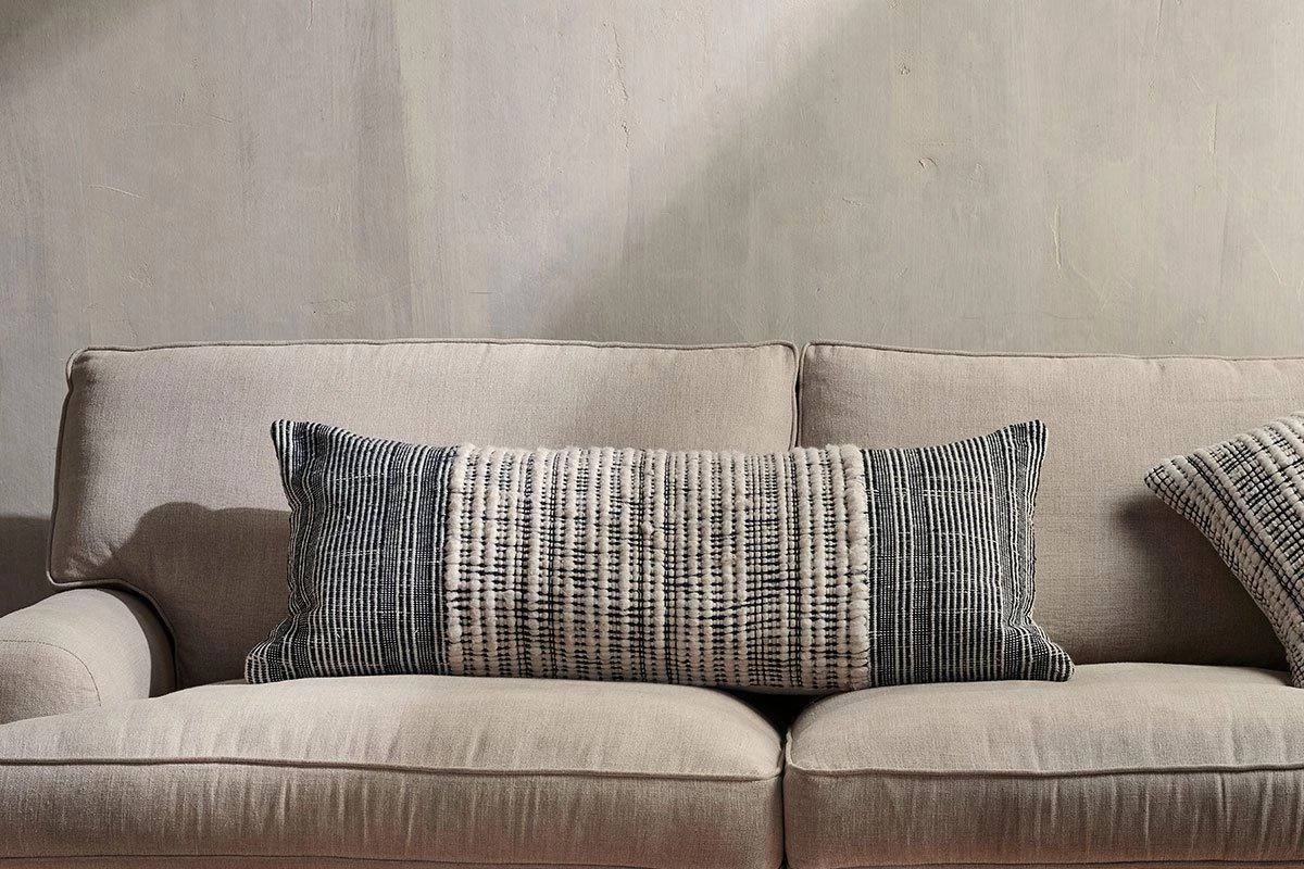 Nkuku Home Accessories Mika Recycled Cushion Cover - Long 3 Nkuku Home Accessories Mika Recycled Cushion Cover - Long