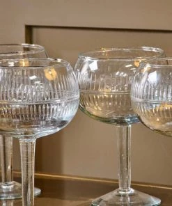 Nkuku Tableware Mila Gin Glass - Clear (Set Of 2)