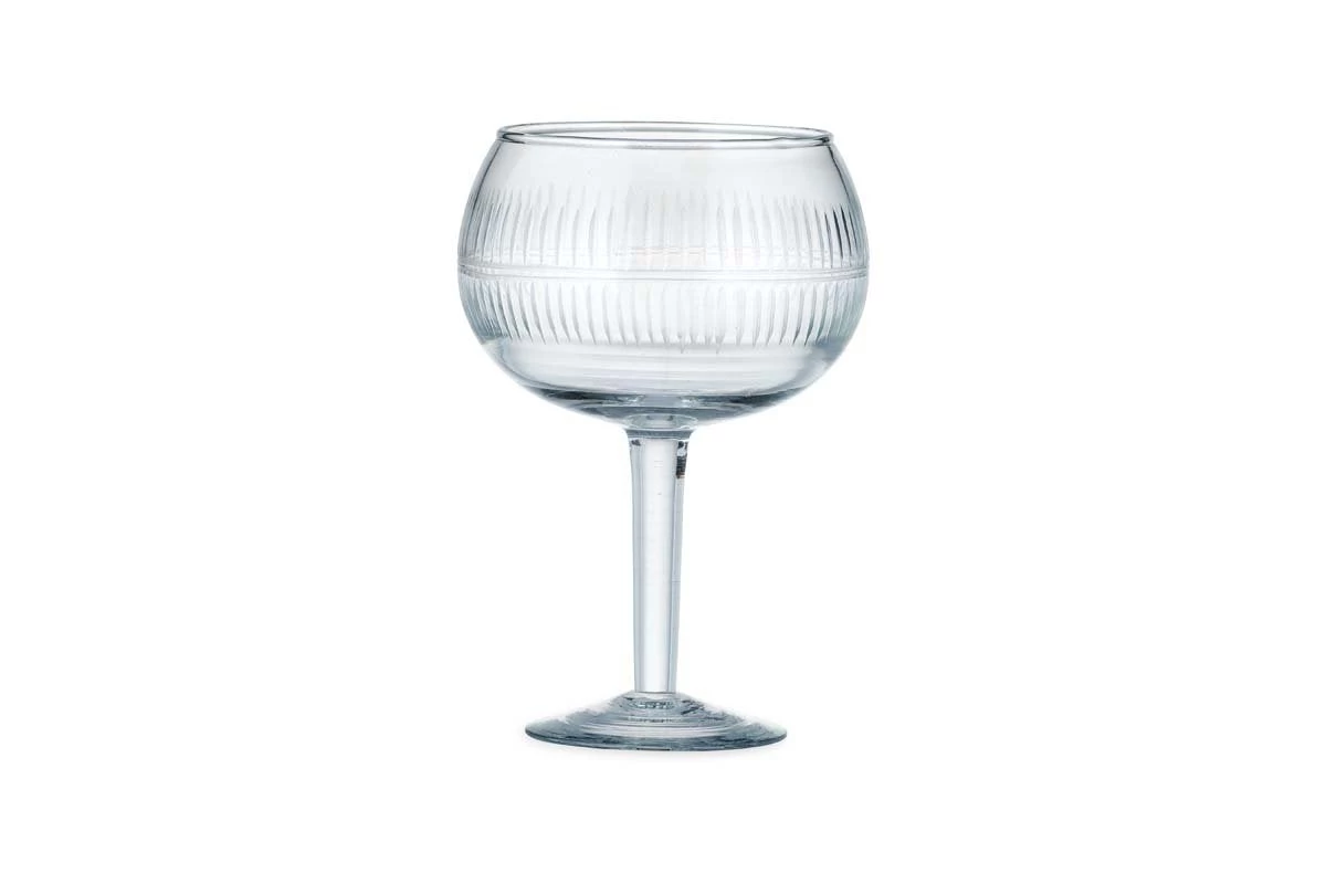 Nkuku Tableware Mila Gin Glass - Clear (Set Of 2) 5 Nkuku Tableware Mila Gin Glass - Clear (Set Of 2)