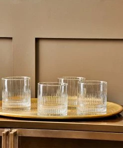 Nkuku Mila Tumbler - Clear (Set Of 4)