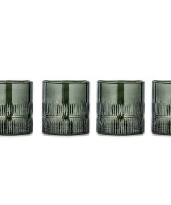 Nkuku Tableware Mila Tumbler - Dark Emerald (Set Of 4)