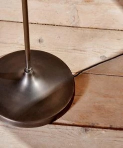 Nkuku Muturi Floor Lamp - Aged Bronze Living Room