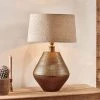 Nkuku Nalgonda Lamp - Antique Brass - Large 1 Nkuku Nalgonda Lamp - Antique Brass - Large
