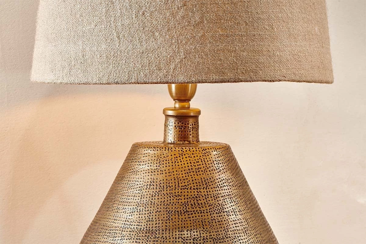 Nkuku Nalgonda Lamp - Antique Brass - Small New Arrivals 5 Nkuku Nalgonda Lamp - Antique Brass - Small New Arrivals