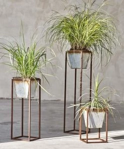 Nkuku Narlu Planter Stand Home Accessories