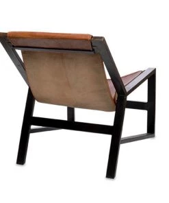 Nkuku Narwana Plain Leather Lounger
