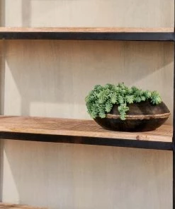 Nkuku Living Room Nermada Shelving Unit