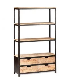 Nkuku Living Room Nermada Shelving Unit