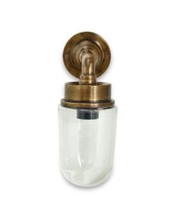 Nkuku Ngari Outdoor Light - Antique Brass