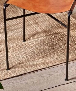 Nkuku Nirmi Leather Sling Back Bar Chair New Arrivals 14 Nkuku Nirmi Leather Sling Back Bar Chair New Arrivals