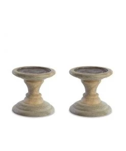 Nkuku Niwari Candle Stick (Set Of 2) Home Accessories